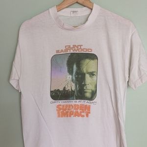 Vintage 1984 Sudden Impact Promo Tee